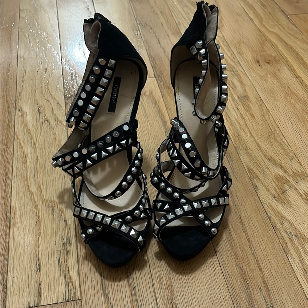 Forever 21 Studded Heels